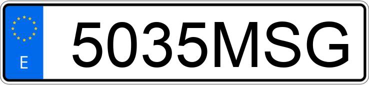 Numer rejestracyjny 5035MSG posiada PEUGEOT 3008 ACTIVE PACK HYBRID PHEV 180 E-EAT8