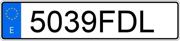 Numer rejestracyjny 5039FDL posiada BMW SERIE 3 Numer rejestracyjny 5039FDL posiada BMW SERIE 3