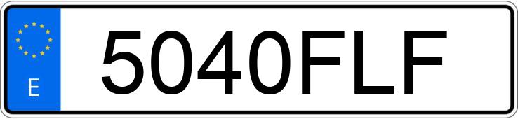 Numer rejestracyjny 5040FLF posiada MERCEDES A (168-169) Numer rejestracyjny 5040FLF posiada MERCEDES A (168-169)