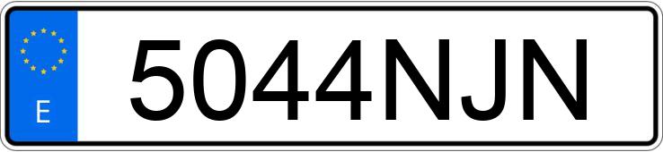 Numer rejestracyjny 5044NJN posiada SKODA KODIAQ Numer rejestracyjny 5044NJN posiada SKODA KODIAQ