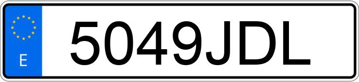 Numer rejestracyjny 5049JDL posiada HYOSUNG GT 125 R COMET PRO