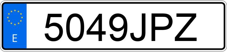 Numer rejestracyjny 5049JPZ posiada AUDI A5 SPORTBACK Numer rejestracyjny 5049JPZ posiada AUDI A5 SPORTBACK