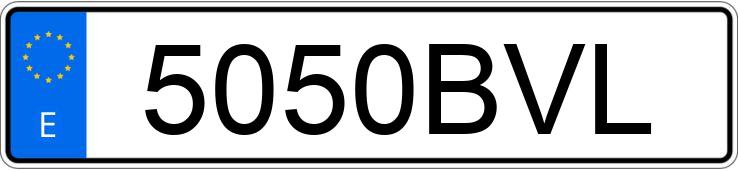 Numer rejestracyjny 5050BVL posiada VOLKSWAGEN GOLF Numer rejestracyjny 5050BVL posiada VOLKSWAGEN GOLF