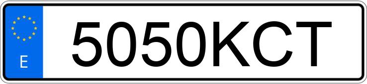 Numer rejestracyjny 5050KCT posiada RENAULT KADJAR