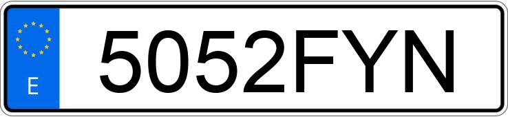 Numer rejestracyjny 5052FYN posiada MERCEDES M (163-164) Numer rejestracyjny 5052FYN posiada MERCEDES M (163-164)