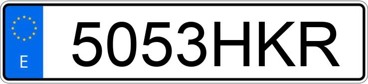 Numer rejestracyjny 5053HKR posiada MITSUBISHI ASX Numer rejestracyjny 5053HKR posiada MITSUBISHI ASX