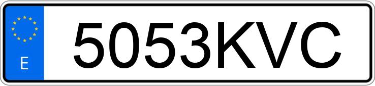 Numer rejestracyjny 5053KVC posiada PEUGEOT 3008