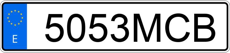 Numer rejestracyjny 5053MCB posiada FORD FIESTA Numer rejestracyjny 5053MCB posiada FORD FIESTA