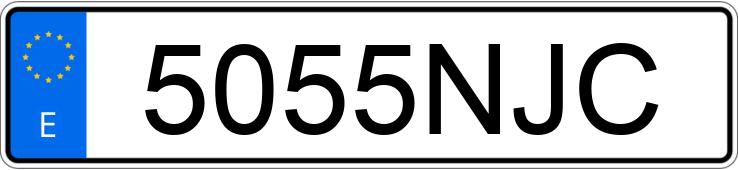 Numer rejestracyjny 5055NJC posiada MERCEDES VITO 110 CDI C FGN BASE