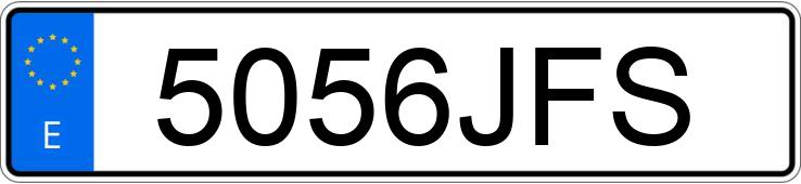 Numer rejestracyjny 5056JFS posiada FORD TOURNEO COURIER Numer rejestracyjny 5056JFS posiada FORD TOURNEO COURIER