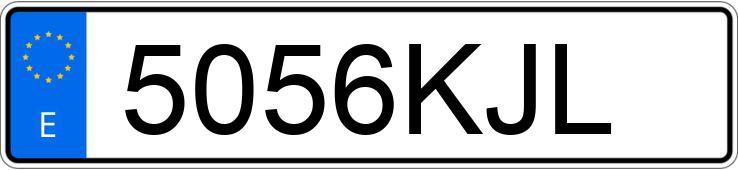 Numer rejestracyjny 5056KJL posiada SUZUKI BURGMAN 400