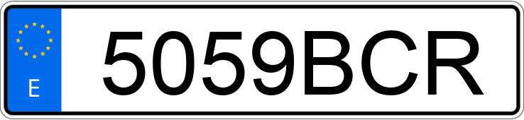 Numer rejestracyjny 5059BCR posiada HONDA CIVIC Numer rejestracyjny 5059BCR posiada HONDA CIVIC