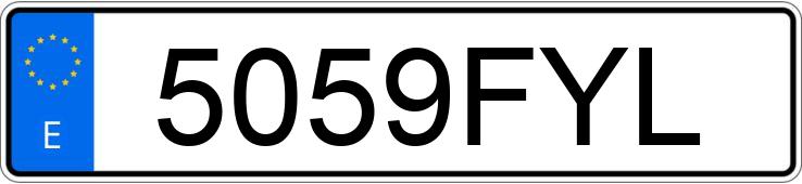 Numer rejestracyjny 5059FYL posiada SEAT ALTEA XL