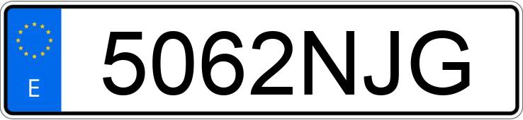 Numer rejestracyjny 5062NJG posiada CITROEN C3