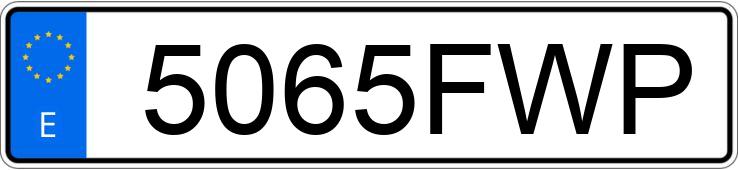 Numer rejestracyjny 5065FWP posiada FIAT BRAVO Numer rejestracyjny 5065FWP posiada FIAT BRAVO