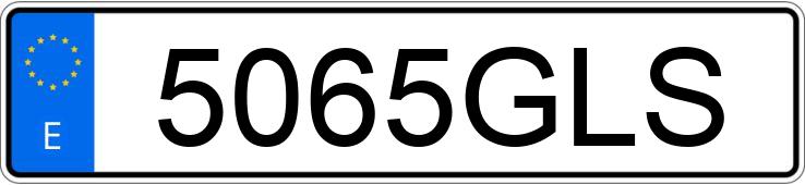 Numer rejestracyjny 5065GLS posiada RENAULT CLIO
