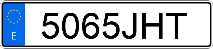 Numer rejestracyjny 5065JHT posiada MINI MINI Numer rejestracyjny 5065JHT posiada MINI MINI