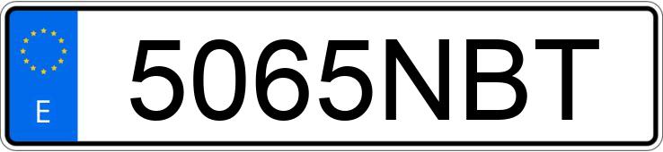 Numer rejestracyjny 5065NBT posiada SKODA SCALA Numer rejestracyjny 5065NBT posiada SKODA SCALA