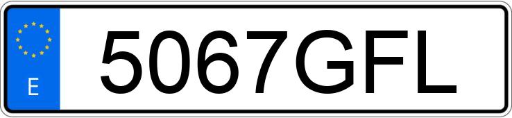 Numer rejestracyjny 5067GFL posiada CHEVROLET-GM CAPTIVA