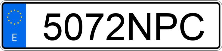Numer rejestracyjny 5072NPC posiada VOLKSWAGEN T-CROSS