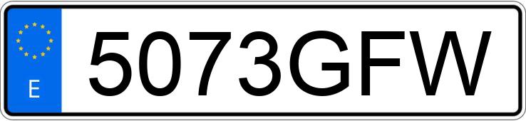 Numer rejestracyjny 5073GFW posiada VOLKSWAGEN POLO Numer rejestracyjny 5073GFW posiada VOLKSWAGEN POLO