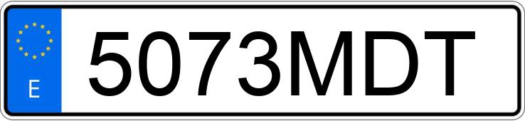 Numer rejestracyjny 5073MDT posiada HONDA X-ADV