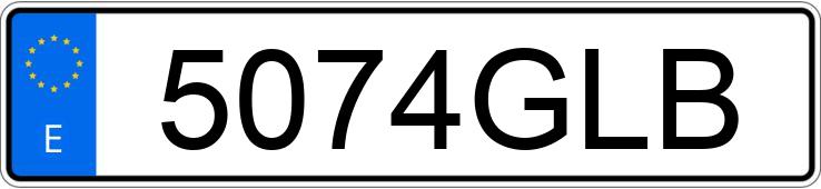 Numer rejestracyjny 5074GLB posiada RENAULT SCENIC Numer rejestracyjny 5074GLB posiada RENAULT SCENIC