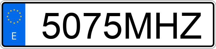 Numer rejestracyjny 5075MHZ posiada OPEL MOKKA