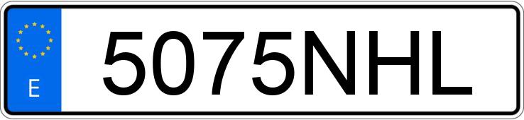 Numer rejestracyjny 5075NHL posiada VOLKSWAGEN GOLF Numer rejestracyjny 5075NHL posiada VOLKSWAGEN GOLF