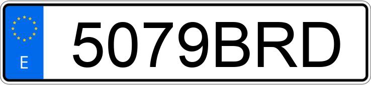 Numer rejestracyjny 5079BRD posiada PEUGEOT 307