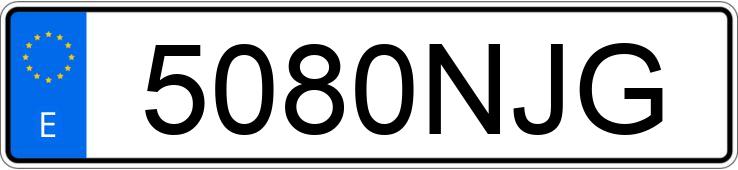 Numer rejestracyjny 5080NJG posiada VOLKSWAGEN TIGUAN Numer rejestracyjny 5080NJG posiada VOLKSWAGEN TIGUAN