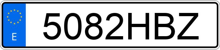 Numer rejestracyjny 5082HBZ posiada FORD FIESTA Numer rejestracyjny 5082HBZ posiada FORD FIESTA