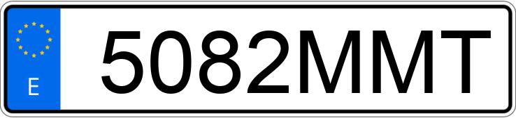 Numer rejestracyjny 5082MMT posiada SEAT LEON