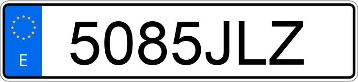 Numer rejestracyjny 5085JLZ posiada MITSUBISHI ASX