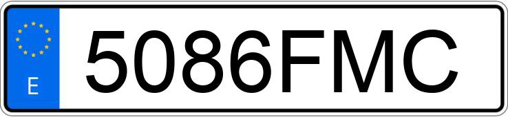 Numer rejestracyjny 5086FMC posiada TOYOTA COROLLA Numer rejestracyjny 5086FMC posiada TOYOTA COROLLA