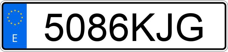 Numer rejestracyjny 5086KJG posiada TOYOTA AURIS