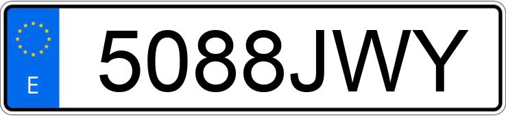 Numer rejestracyjny 5088JWY posiada CITROEN C4 GRAND PICASSO Numer rejestracyjny 5088JWY posiada CITROEN C4 GRAND PICASSO