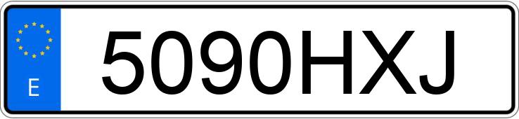 Numer rejestracyjny 5090HXJ posiada PEUGEOT 508