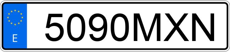 Numer rejestracyjny 5090MXN posiada SEAT ARONA