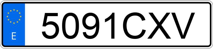 Numer rejestracyjny 5091CXV posiada SKODA FABIA Numer rejestracyjny 5091CXV posiada SKODA FABIA