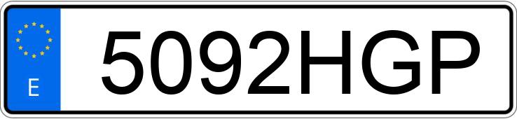 Numer rejestracyjny 5092HGP posiada VOLKSWAGEN PASSAT 1.8TSI DSG HIGHLINE