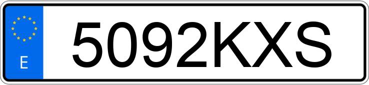 Numer rejestracyjny 5092KXS posiada AUDI A5