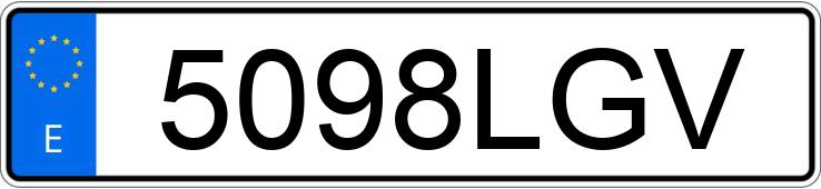 Numer rejestracyjny 5098LGV posiada MERCEDES CLA (118)