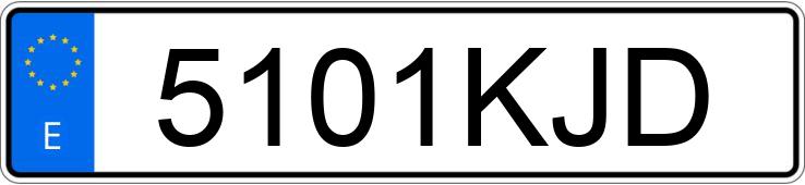 Numer rejestracyjny 5101KJD posiada PEUGEOT BOXER