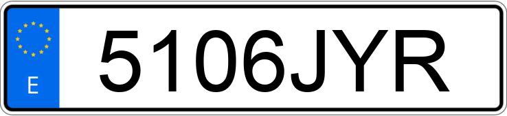 Numer rejestracyjny 5106JYR posiada VOLKSWAGEN GOLF Numer rejestracyjny 5106JYR posiada VOLKSWAGEN GOLF