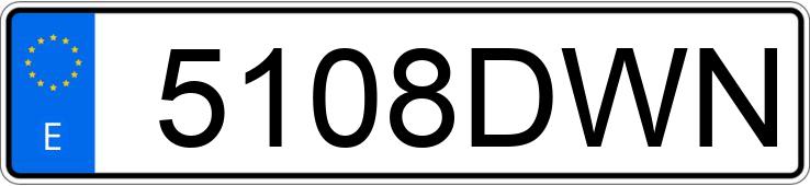 Numer rejestracyjny 5108DWN posiada BMW SERIE 3 Numer rejestracyjny 5108DWN posiada BMW SERIE 3