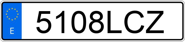 Numer rejestracyjny 5108LCZ posiada KAWASAKI Z 125 Numer rejestracyjny 5108LCZ posiada KAWASAKI Z 125