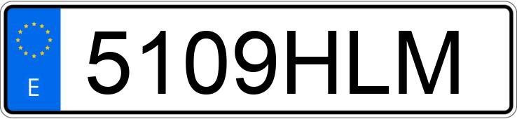 Numer rejestracyjny 5109HLM posiada FIAT DUCATO