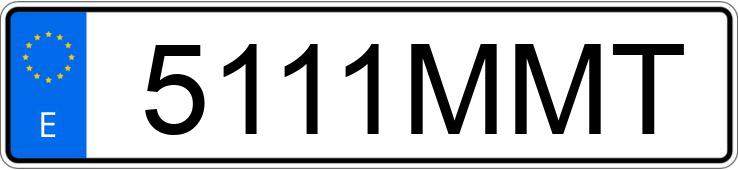 Registreringsnummeret 5111MMT har SEAT LEON