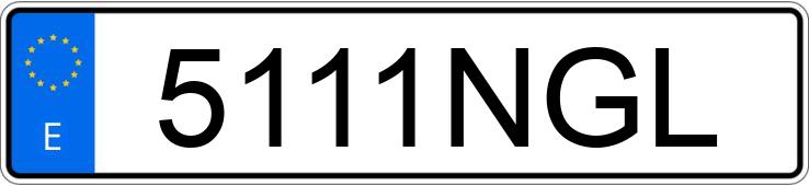 Numer rejestracyjny 5111NGL posiada MERCEDES CLA (118)